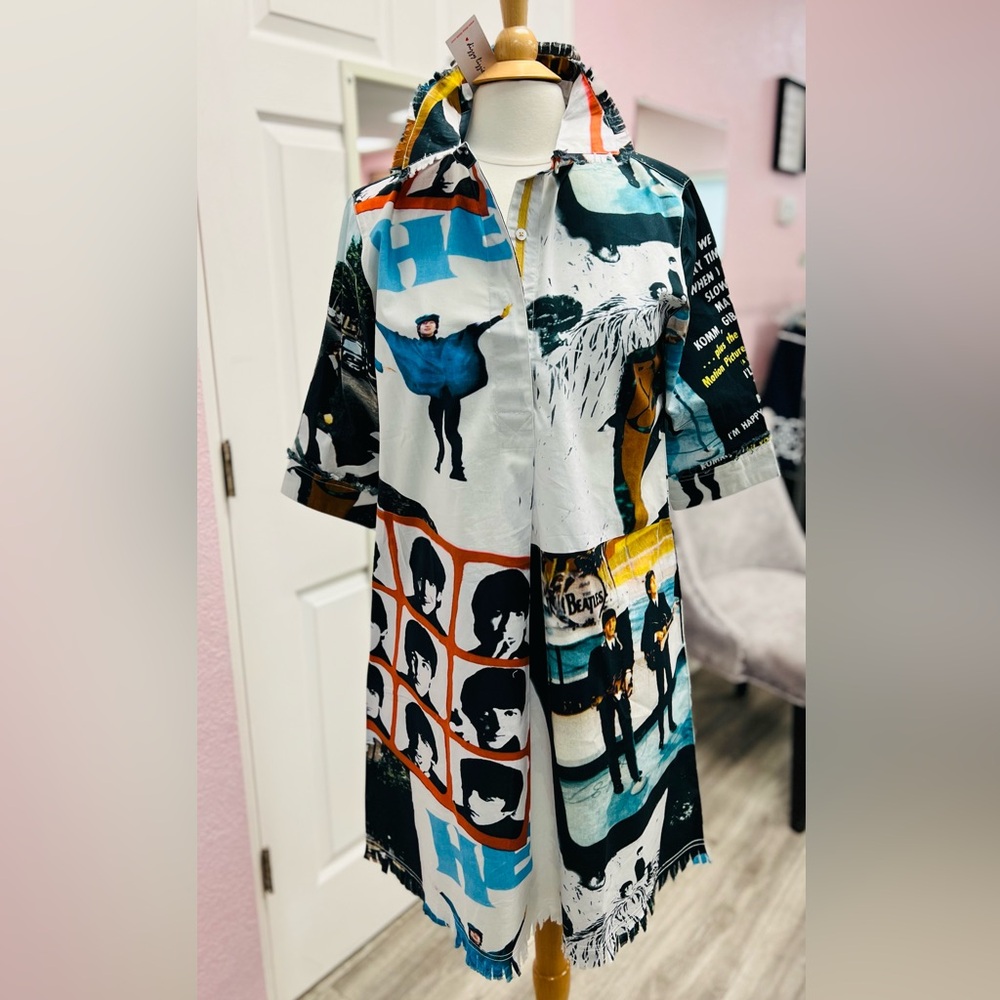 Dizzy Lizzie Chatham dress Fab 4 Fall rendition size Medium